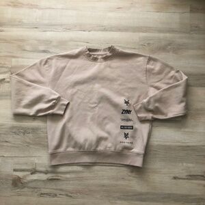 Zoo York Beige Crewneck Sweater